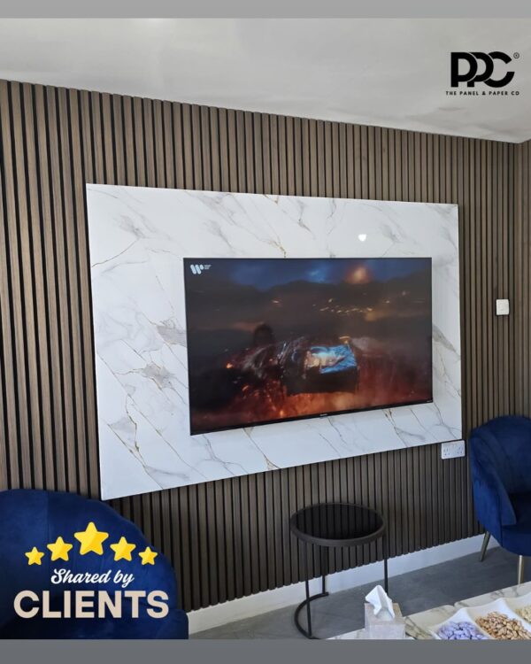 Walnut Acoustic Wall Panel - Image 4